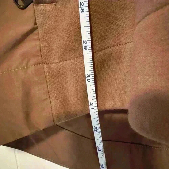 ATHLETA Rustic Beige Brown Triumph Hybrid Full Zip Hooded Jacket 2x Regular - Picture 8 of 11